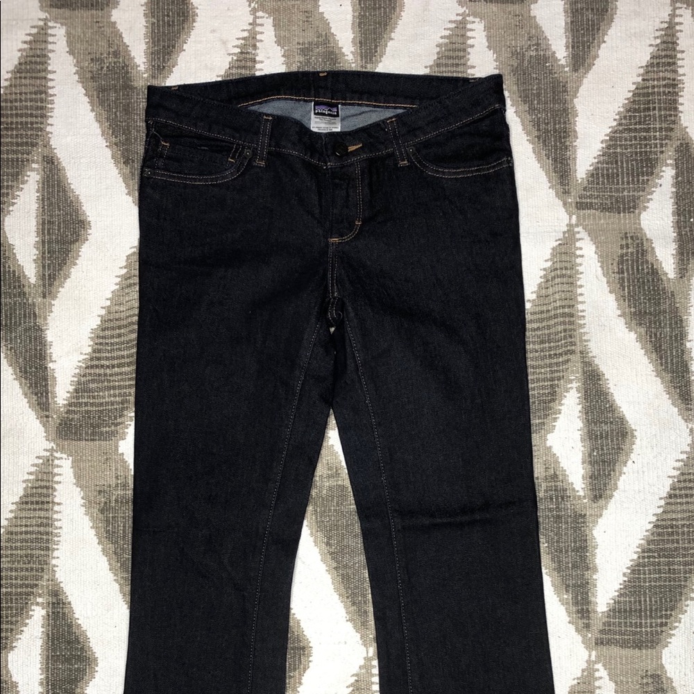Patagonia Women's Dark Wash Straight Leg Jeans
